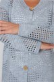 Кардиган Злата Стиль 1-696/св.серый