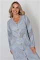 Кардиган Злата Стиль 1-696/св.серый