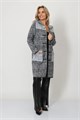 Кардиган Злата Стиль М 3423/ черн-бел