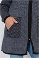 Кардиган Злата Стиль С 2063/джинс микс