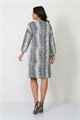 Платье Злата Стиль М 3331/серый микс
