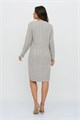 Платье Злата Стиль С 1931/серо-бежевый