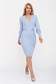 Платье М 2991/голубой М 2991/голубой - фото 444007