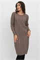 Платье Злата Стиль С 1931/кофе