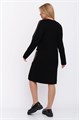 Платье Злата Стиль С 1564/черно-серый
