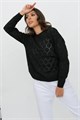 Джемпер Злата Стиль М 3083/черный