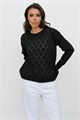 Джемпер Злата Стиль М 3083/черный