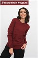 Джемпер LADY STYLE М 16-022/бордовый