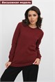 Джемпер LADY STYLE М 16-022/бордовый