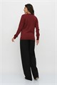 Джемпер LADY STYLE М 16-022/бордовый