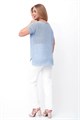 Джемпер Злата Стиль Л 0332/голубой