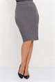 Юбка Злата Стиль И 001/серый