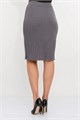 Юбка Злата Стиль И 001/серый