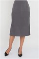 Юбка Злата Стиль И 001 дл/серый