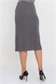 Юбка Злата Стиль И 001 дл/серый