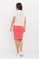 Юбка Злата Стиль И 014/коралл