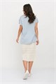 Юбка Злата Стиль И 017/льняной