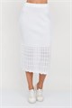 Юбка Злата Стиль И 019/белый