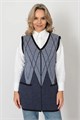 Жилет С 7771/синий С 7771/синий - фото 445155