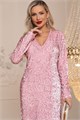 Платье праздничное Шэлдон (розовое) П14414-7М П14414-7М