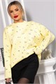 Свитер оверсайз Анита (лимонный) Б14758-1М Б14758-1М - фото 445570
