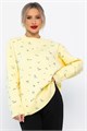 Свитер оверсайз Анита (лимонный) Б14758-1М Б14758-1М - фото 445573