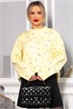 Свитер оверсайз Анита (лимонный) Б14758-1М Б14758-1М - фото 445574