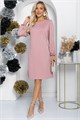 Платье Амелия (розовое) П11545 П11545 - фото 445672