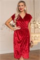 Платье Тайна жемчужины (красное) П12270-35 П12270-35