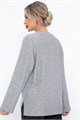 Джемпер трикотажный Ютта (серый) Б14726-30М Б14726-30М - фото 445773