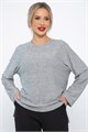 Джемпер трикотажный Ютта (серый) Б14726-30М Б14726-30М - фото 445779