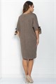 Платье Кайла (шоколадное) П11670 П11670 - фото 445826