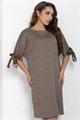 Платье Кайла (шоколадное) П11670 П11670 - фото 445829