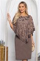 Платье Твой выход (кофе) П14584-7М П14584-7М - фото 445831