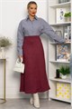 Юбка макси Алана (бордовая) Ю14254-6М Ю14254-6М