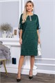 Платье трикотажное Кайла (зеленое) П14587-10М П14587-10М - фото 445906