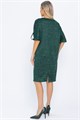Платье трикотажное Кайла (зеленое) П14587-10М П14587-10М - фото 445908