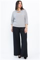 Блуза Ума (серая) Б14631-50М Б14631-50М - фото 445943