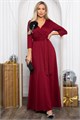 Платье Сияющий выход (винное) П14445-4М П14445-4М