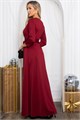 Платье Сияющий выход (винное) П14445-4М П14445-4М