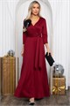 Платье Сияющий выход (винное) П14445-4М П14445-4М