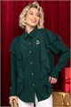 Блуза Сюита (зеленая) Б14679-24М Б14679-24М - фото 446132