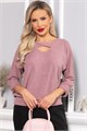 Блуза Ума (темно-розовая) Б14595-50М Б14595-50М - фото 446232
