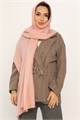Вязаный палантин (пудра) ВП04-1М ВП04-1М - фото 446308
