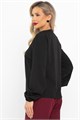 Блуза Глэдис (черная) Б14657-31М Б14657-31М - фото 446421