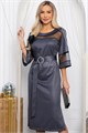 Платье вечернее Волшебный образ (графит) П14628-18М П14628-18М - фото 446490