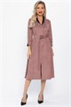 Платье замшевое Дарьяна НЬЮ (пыльная роза) П14651-18М П14651-18М - фото 446497