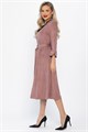Платье замшевое Дарьяна НЬЮ (пыльная роза) П14651-18М П14651-18М - фото 446502