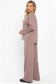 Костюм трикотажный Осенний комфорт (коричневый) К14680-30М К14680-30М - фото 446520