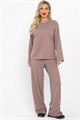 Костюм трикотажный Осенний комфорт (коричневый) К14680-30М К14680-30М - фото 446522